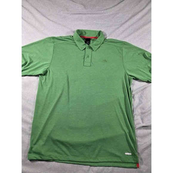 The North Face Other - The North Face Vapor Wick Short Sleeve Polo Shirt Men's Large Green
